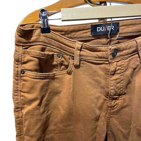 DU/ER Men's N2X Relaxed Fit Mustard Pants 34/30 - Picture 2 of 12